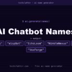 AI Chatbot Names: ChatterMinds, WispBot, EchoLoom and more name ideas