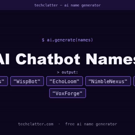 AI Chatbot Names: ChatterMinds, WispBot, EchoLoom and more name ideas