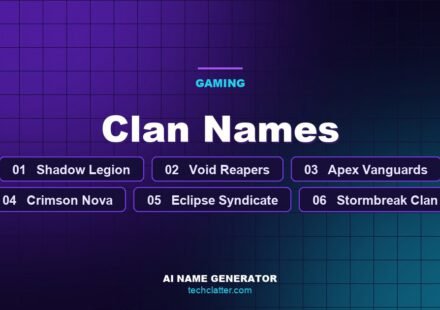Clan Names: Shadow Legion, Void Reapers, Apex Vanguards and more name ideas