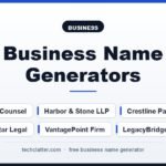 Business Name Generators: Apex Counsel, Harbor & Stone LLP, Crestline Partners and more name ideas