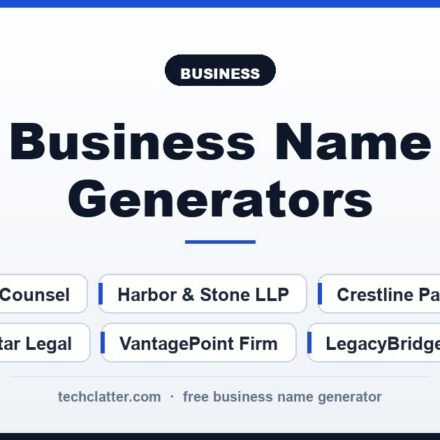 Business Name Generators: Apex Counsel, Harbor & Stone LLP, Crestline Partners and more name ideas