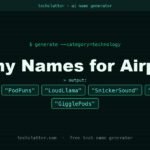 Funny Names for Airpods: EarJester, PodPuns, LoudLlama and more name ideas