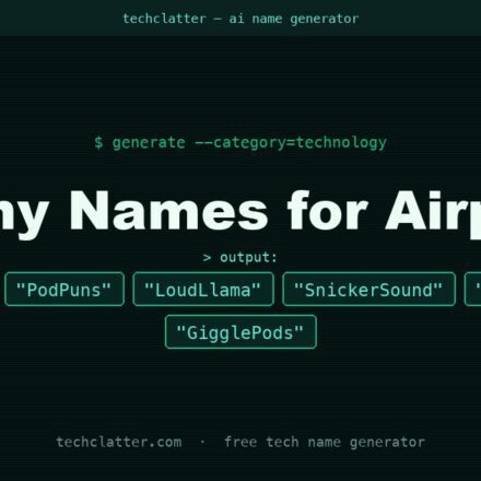 Funny Names for Airpods: EarJester, PodPuns, LoudLlama and more name ideas