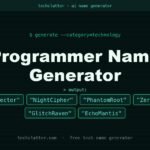 Programmer Name Generator: RogueVector, NightCipher, PhantomRoot and more name ideas