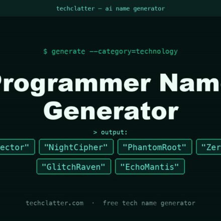 Programmer Name Generator: RogueVector, NightCipher, PhantomRoot and more name ideas