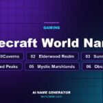 Minecraft World Names: CobaltCaverns, Elderwood Realm, Sunset Spires and more name ideas