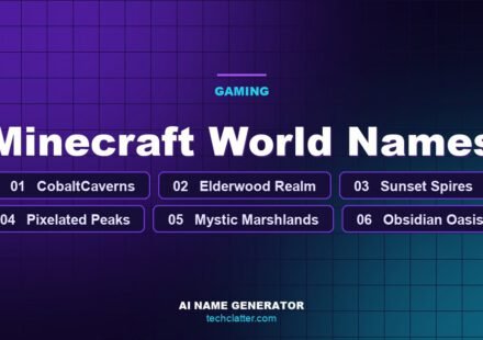 Minecraft World Names: CobaltCaverns, Elderwood Realm, Sunset Spires and more name ideas