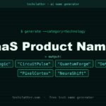 SaaS Product Names: NimbusLogic, CircuitPulse, QuantumForge and more name ideas