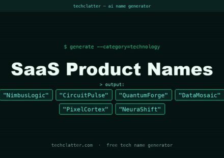 SaaS Product Names: NimbusLogic, CircuitPulse, QuantumForge and more name ideas
