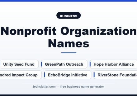Nonprofit Organization Names: Hope Harbor Alliance, EchoBridge Initiative, Caring Compass Network and more name ideas