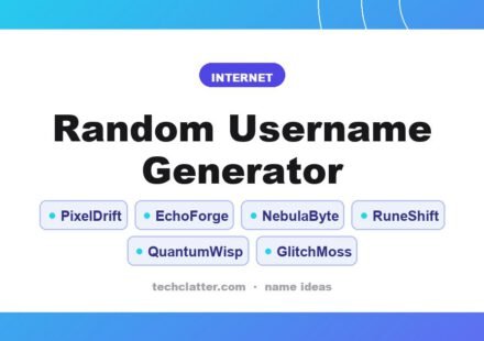 Random Username Generator: PixelDrift, EchoForge, NebulaByte and more name ideas