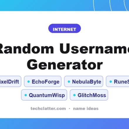 Random Username Generator: PixelDrift, EchoForge, NebulaByte and more name ideas