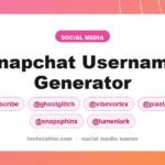 Snapchat Username Generator: SnapScribe, GhostGlitch, VibeVortex and more name ideas