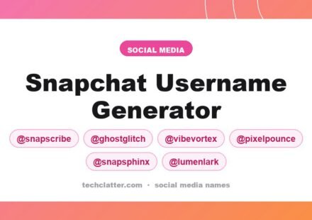 Snapchat Username Generator: SnapScribe, GhostGlitch, VibeVortex and more name ideas