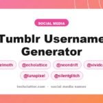 Tumblr Username Generator: PixelMoth, EchoLattice, NeonDrift and more name ideas