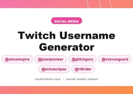 Twitch Username Generator: StreamSpire, PixelPioneer, GlitchGuru and more name ideas