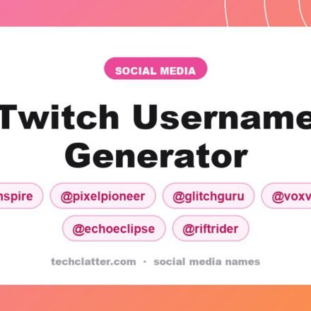 Twitch Username Generator: StreamSpire, PixelPioneer, GlitchGuru and more name ideas