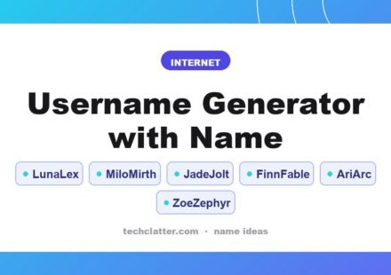 Username Generator with Name: LunaLex, MiloMirth, JadeJolt and more name ideas