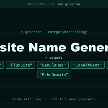 Website Name Generator: PixelBridge, FluxSite, NebulaHub and more name ideas