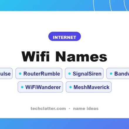 Wifi Names: PixelPulse, RouterRumble, SignalSiren and more name ideas